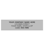 SR016 Rectangle Polyester Label 2 x 1/2"