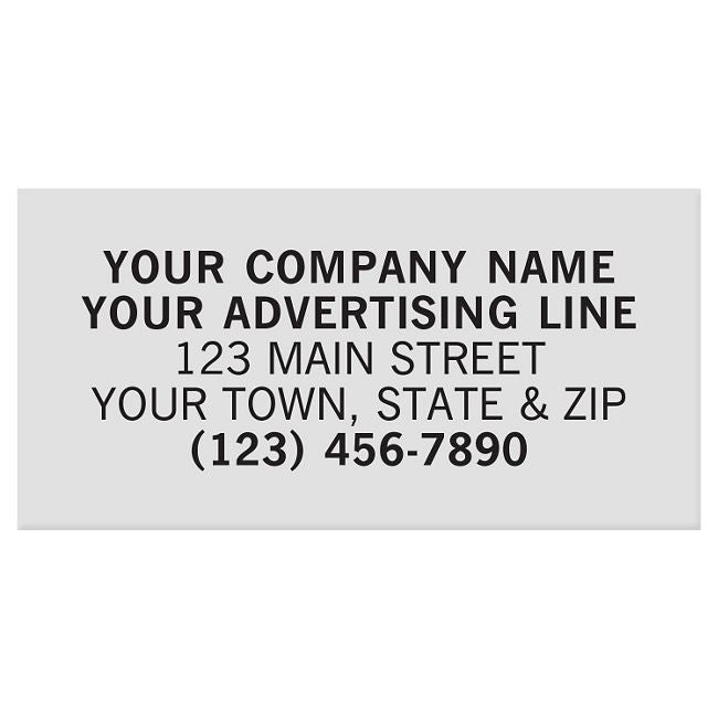 SR018 Rectangle Polyester Label 1...