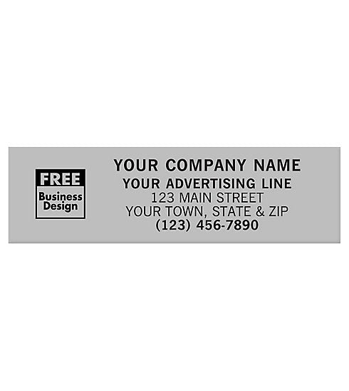 SR024 Rectangle Polyester Label 3...