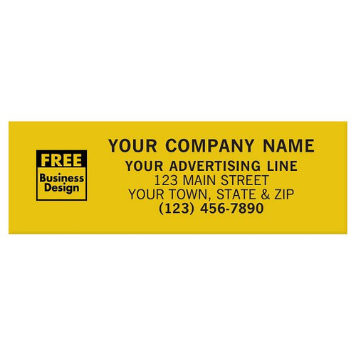SR026 Rectangle Polyester Label 3 x 1"