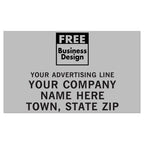 SR027 Rectangle Polyester Label 2 1/2 x 1 1/2"
