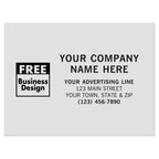 SR065 Rectangle Polyester Label 4 x 3"