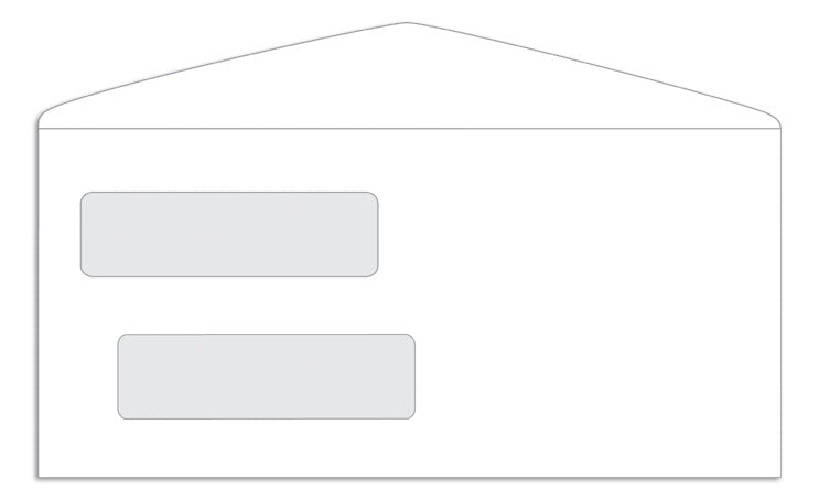 SR45QE Double Window Envelope 4...