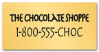 SS011 Square Corner Polyester Label 2 x 1"