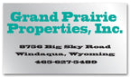 SS030 Square Corner Polyester Label 3 1/2 x 2"