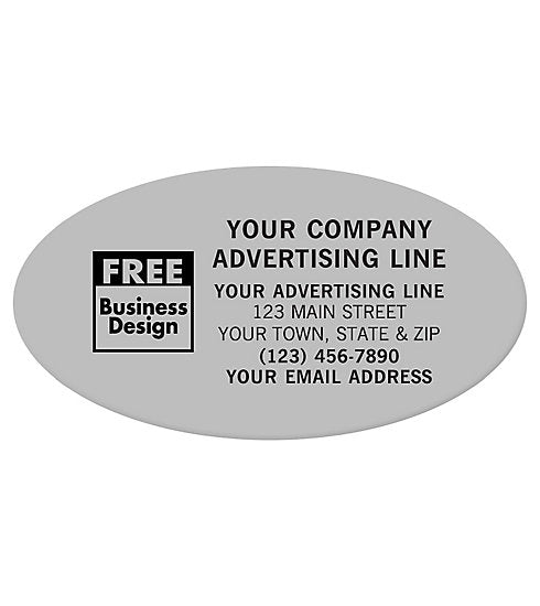 SV013 Oval Polyester Labels 3...