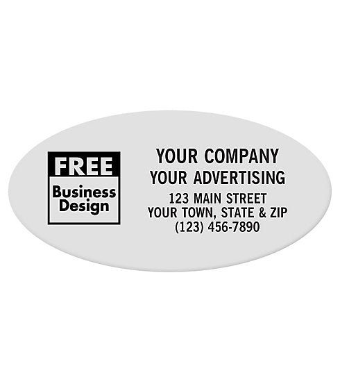SV021 Oval Polyester Labels 2...
