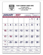 766343 2027 Patriotic Contractor Memo 13-Sheet Calendar 18 x 25"