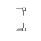 Square Corner Three Line Border