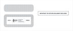 TF12121 2024 1099 Double Window Envelope 3 7/8 x 9"