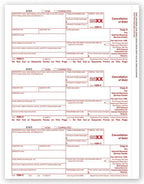 TF5137 2024 Laser 1099-C Federal Copy A 8 1/2 x 11"