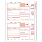 TF5150 2024 Laser 1098 Mortgage Interest Federal Copy A 8 1/2 x 11"