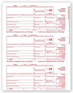 TF5156 2024 Laser 1099-G Federal Copy A 8 1/2 x 11"
