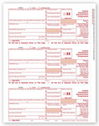 TF5166 2024 Laser 1099-PATR Federal Copy A 8 1/2 x 11"