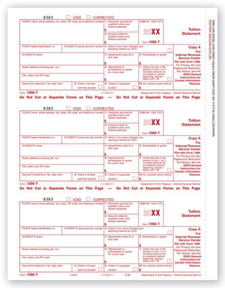 TF5180 2024 Laser 1098-T Federal...