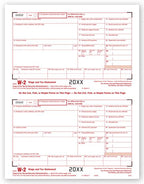TF5201 2024 Laser W-2 Federal Copy A 8 1/2 x 11"
