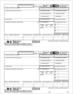 TF5202 2024 Laser W-2 Employee Copy B 8 1/2 x 11"