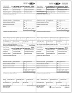 TF5216B 2024 Laser W-2 4-up Employee W-Style Bulk 8 1/2 x 11"