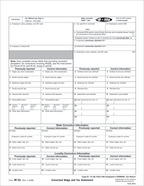 TF5314 2024 Laser W-2C Corrected Wage Employee Copy B 8 1/2 x 11"