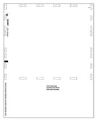 TF5501 2024 Laser 1099-MISC Income Blank Pressure Seal 8 1/2 x 11"