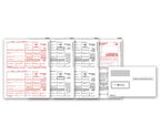 TF6102E 2024 Laser 1099-MISC Income 3-Part Set With Envelopes 8 1/2 x 11"