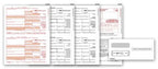 TF6106E 2024 Laser 1099-INT Interest Income 4-Part Set With Envelopes 8 1/2 x 11"