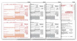 TF6107 2024 Laser 1099-DIV Dividend Income 4-Part Set 8 1/2 x 11
