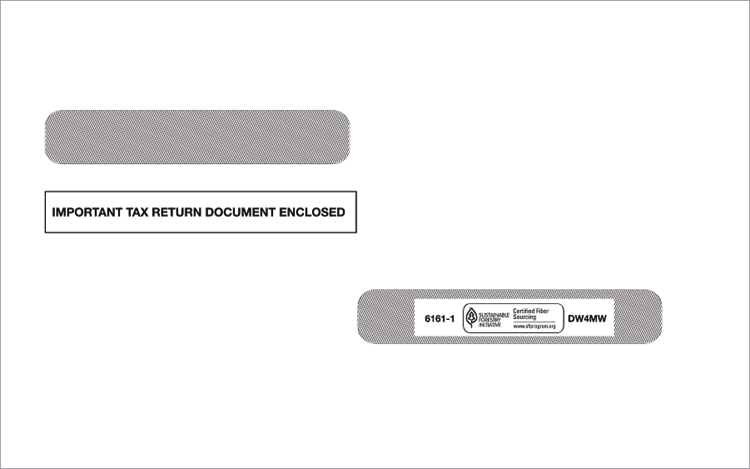 TF61611 2024 Envelope For 4-Up...
