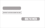 TF61611 2024 Envelope For 4-Up Laser W-2 and Laser 1099-R 9 x 5 5/8"