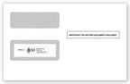 TF77771 2024 1099 2 Up Double-Window Envelope 5 5/8 x 9"