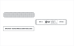 TF99992 2024 Laser W-2 Double-Window Self-Seal Envelope 9 x 5 5/8