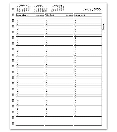 TIME16 TimeScan 1 Column Looseleaf...