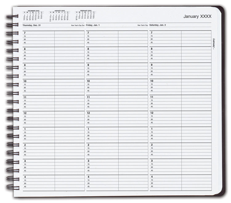 TIME21 TimeScan 2 Column Wirebound...