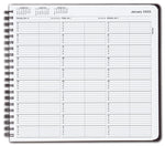 TIME21 TimeScan 2 Column Wirebound Book 15 Minute Interval 7am-5pm 12 x 11