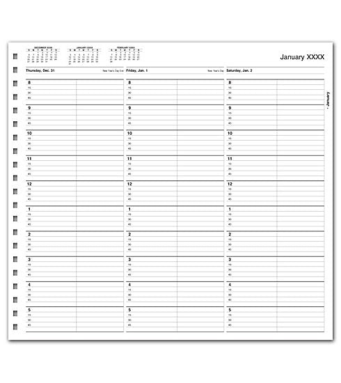 TIME32 TimeScan 2 Column Looseleaf...