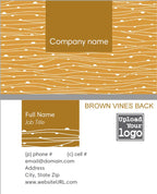 Full Color Vines Business Cards