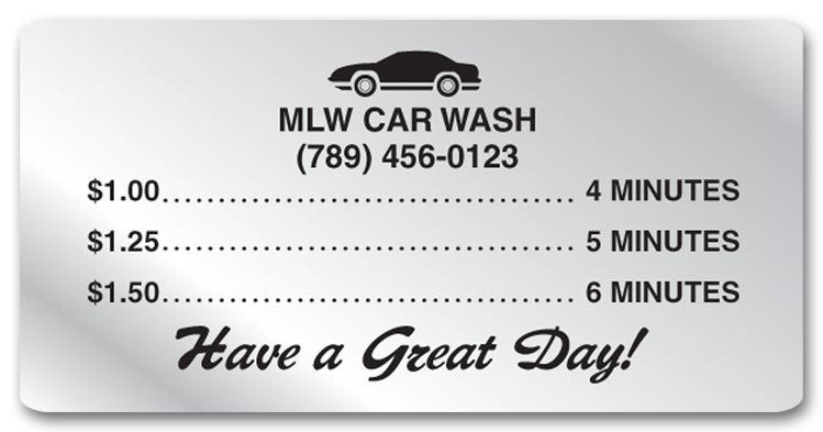 WR030 Rectangle Weatherproof Labels 3...