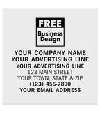 WR034 Square Weatherproof Labels 3 x 3"