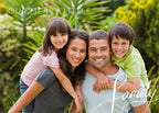D2475 Our Merry Little Family Holiday Photo Card 7 7/8 x 5 5/8"