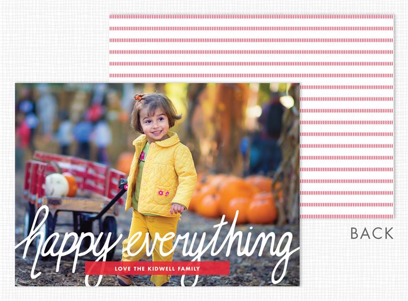 D2678 "Happy Everything" Flat Holiday...