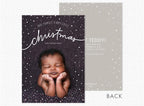 D2697 A Happy little "Christmas" Flat Photo Holiday Card 5 5/8 x 7 7/8"
