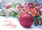 HPD2407 - DD2407 Country Charm Christmas Card 7 7/8 x 5 5/8"