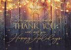 H09638 Rustic Glow Holiday Cards 7 7/8 x 5 5/8"
