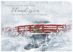 HP02221 Gratitude Greetings Holiday Cards 7 7/8 x 5 5/8"