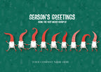 HP02301 Jumping for Joy Holiday Cards 7 7/8 x 5 5/8"