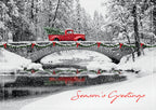 HP02306 Homeward Bound Holiday Cards 7 7/8 x 5 5/8"