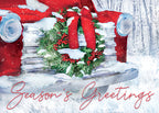 HP02314 Hood Ornament Holiday Cards 7 7/8 x 5 5/8"