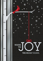 HP03390 - H16617 Joyful Cardinal Holiday Cards 5 5/8 x 7 7/8"