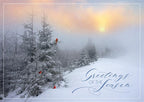 HP08303 Fantastic Flurries Holiday Cards 7 7/8 x 5 5/8"