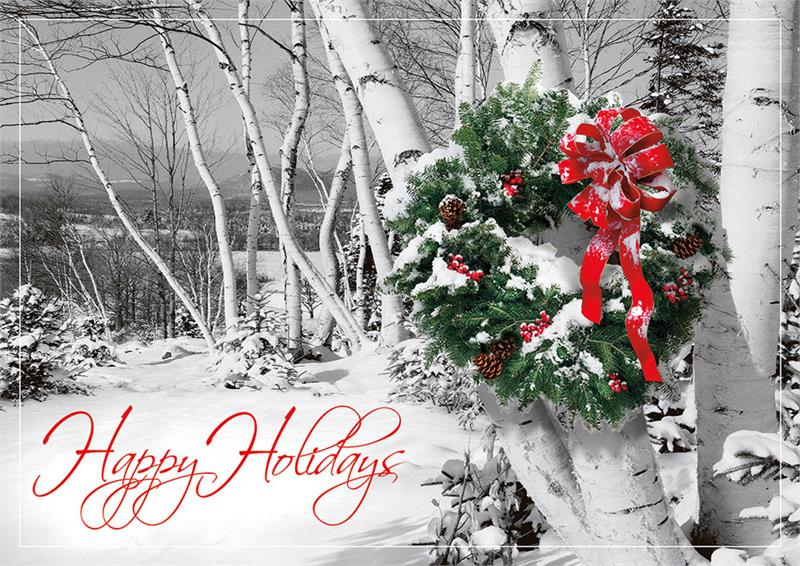 HP08305 Rustic Cheer Holiday Cards...